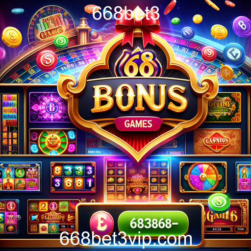 Descubra os Jogos de Bônus no 668bet3: Uma Aventura Repleta de Oportunidades